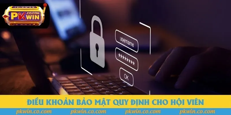 Điều khoản bảo mật quy định cho hội viên