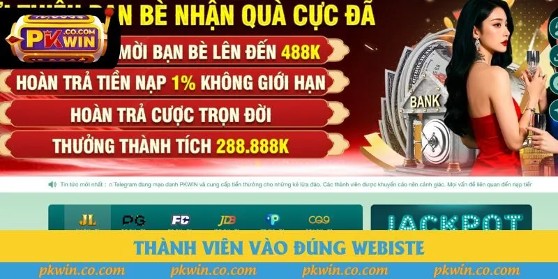 Thành viên vào đúng webiste Thành viên vào đúng webiste