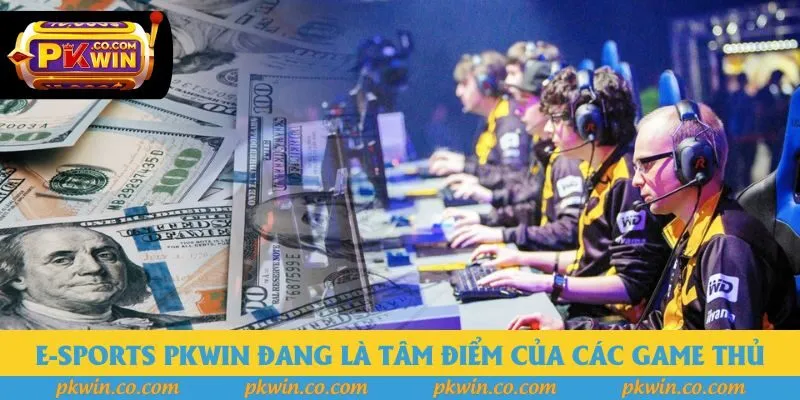 E-sports pkwin đang là tâm điểm của các game thủ