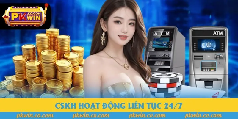 CSKH hoạt động liên tục 24/7 CSKH hoạt động liên tục 24/7