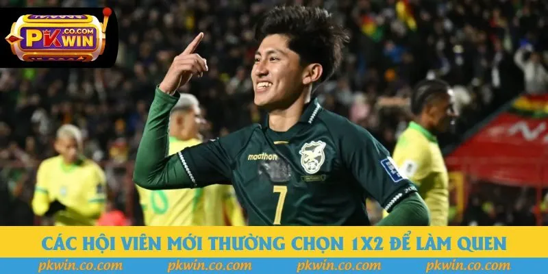 Các hội viên mới thường chọn 1X2 để làm quen